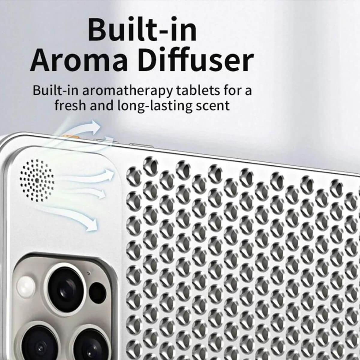 ALPHA Hybrid Metal Mesh iPhone Case - Desert Titanium