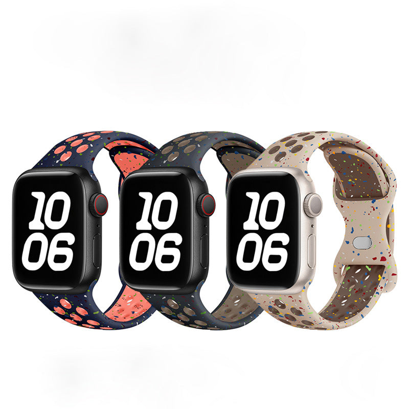 AirLoop Band For Apple Watch - Army Green + Black