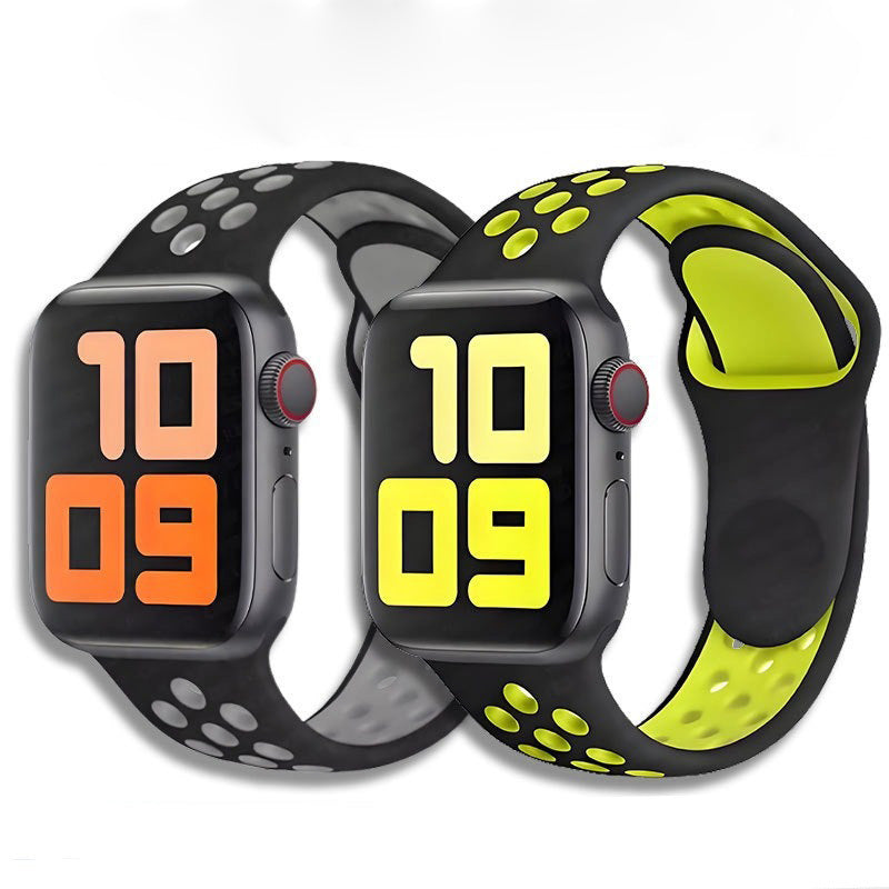 AirLoop Band For Apple Watch - Army Green + Black