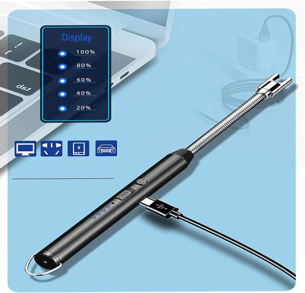 Upgrade to a Rechargeable Electric Lighter Safe, Easy & Long-Lasting!