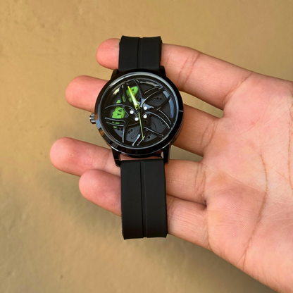 Rotatable Wheel Men's Watch