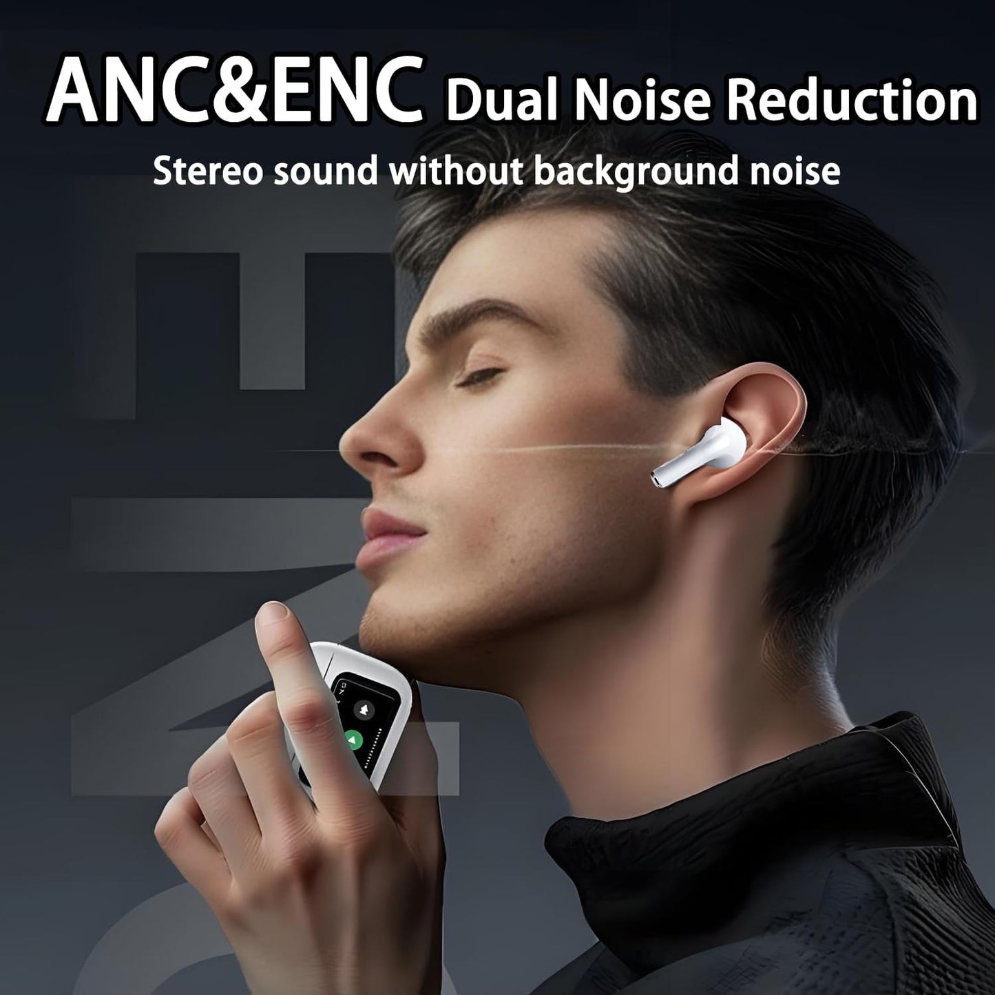 A9 Pro Smart Touch Earbuds