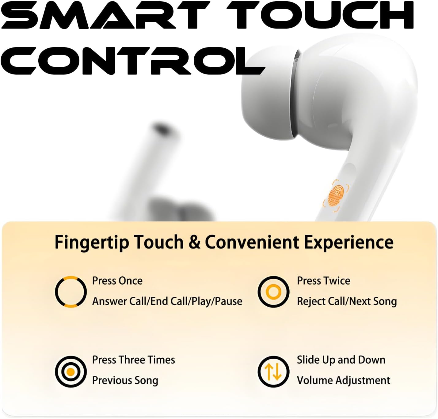A9 Pro Smart Touch Earbuds