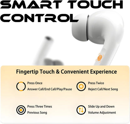A9 Pro Smart Touch Earbuds