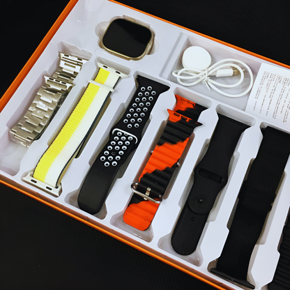 7-in-1 Ultra 2.01 Big Display Smartwatch - Free Cash on Delivery