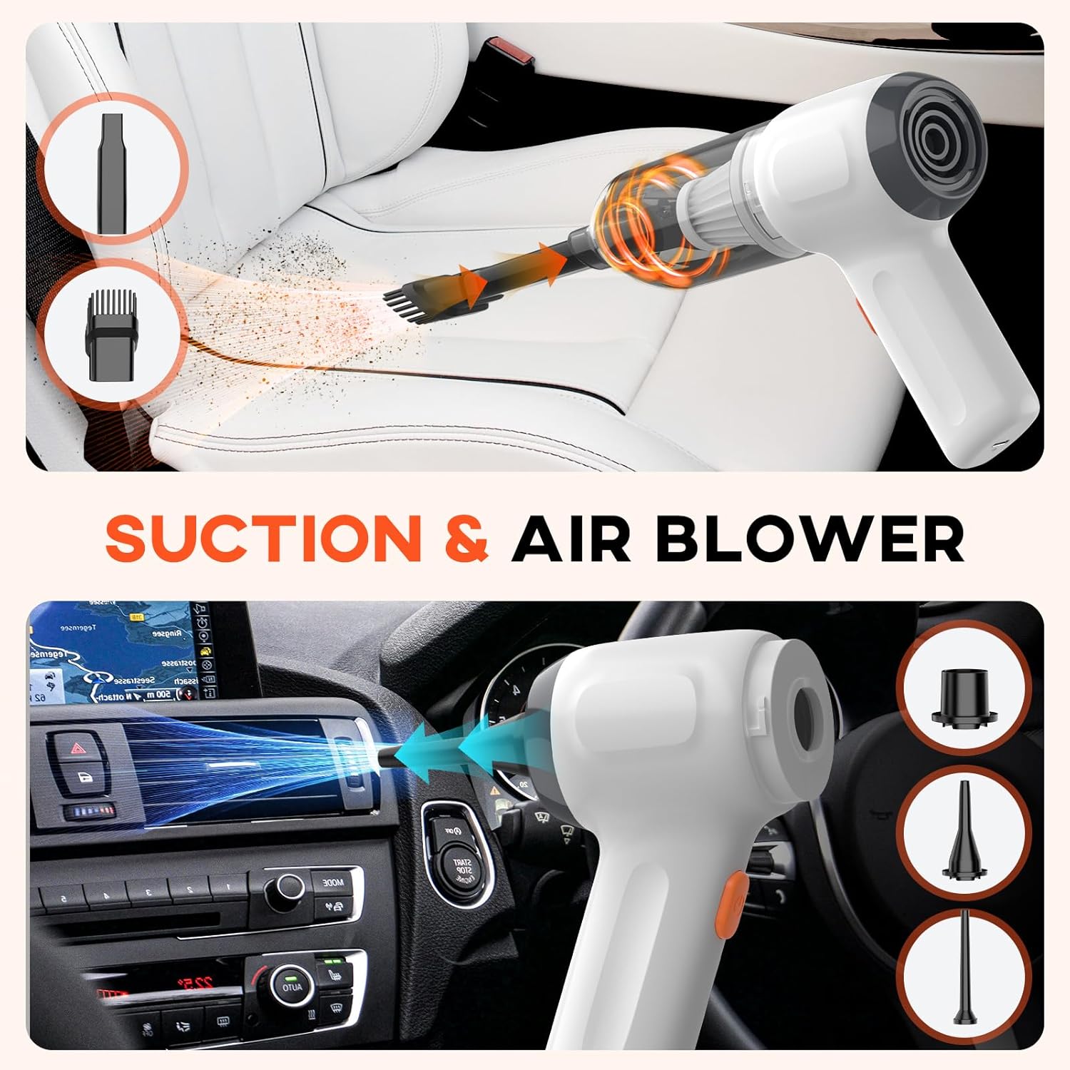 3 in 1 Handheld Vacuum Cleaner