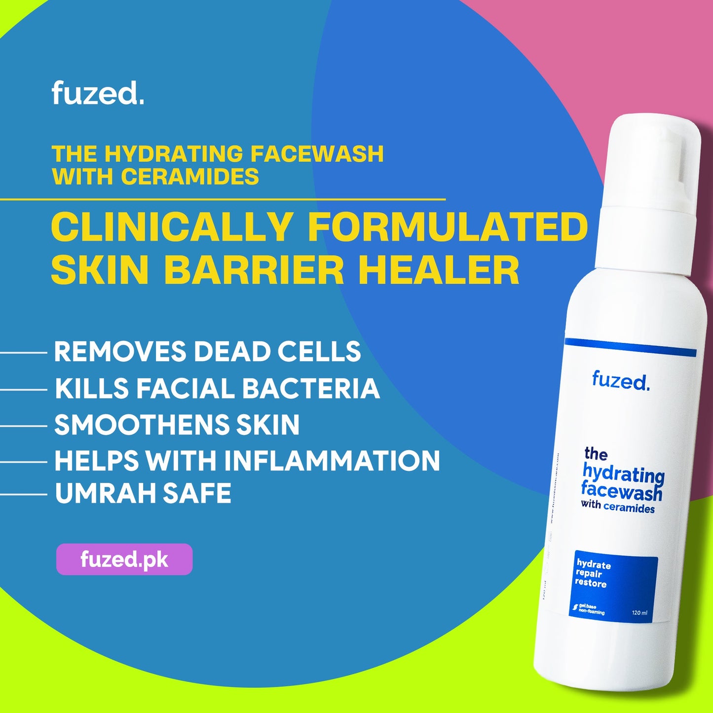 The Hydrating Facewash with Ceramides