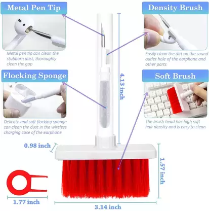 5 in 1 Keyboard Cleaning Brush Kit | Multifunction Cleaning Tool Kit | Cleaning Soft Brush Keyboard