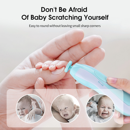 6 in1 Baby Nail Trimmer , Electric Nail Trimmer For Baby & Adult, Portable Versatile Newborn Toddler Nail Care
