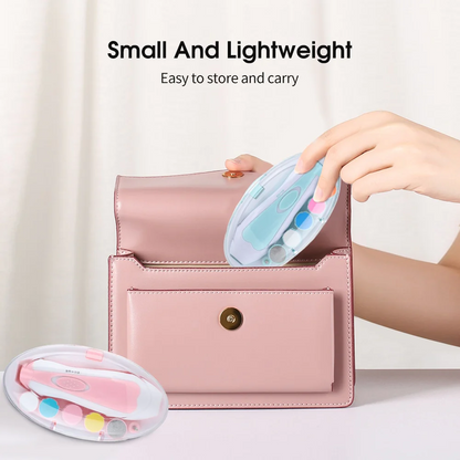 6 in1 Baby Nail Trimmer , Electric Nail Trimmer For Baby & Adult, Portable Versatile Newborn Toddler Nail Care