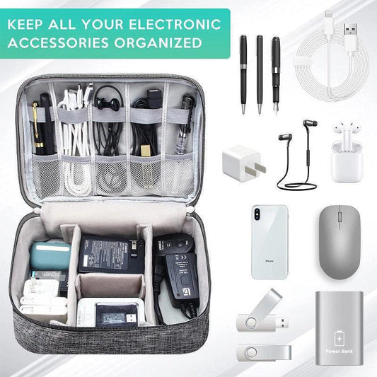 2 Layer Gadget Pouch Organizer