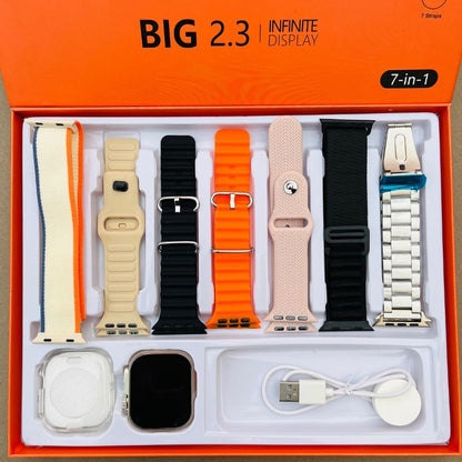 Ultra 2 Big 2.3 – 7-in-1 Smart Watch  – Free Cash on Delivery