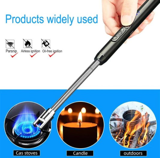 Upgrade to a Rechargeable Electric Lighter Safe, Easy & Long-Lasting!