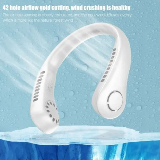 "NeckBreeze™ – Hands-Free Summer Relief"