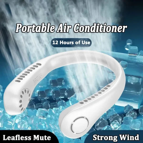 "NeckBreeze™ – Hands-Free Summer Relief"