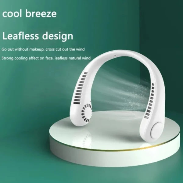 "NeckBreeze™ – Hands-Free Summer Relief"